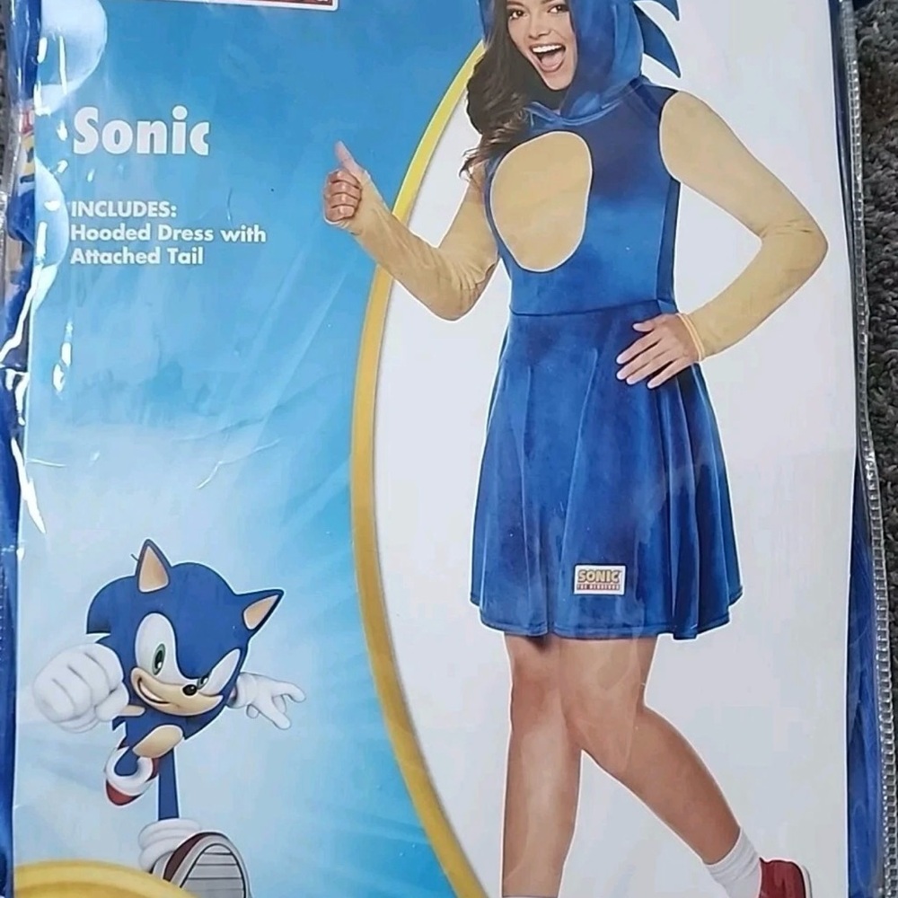 Spirit Blue and Tan Women's Superhero Costume